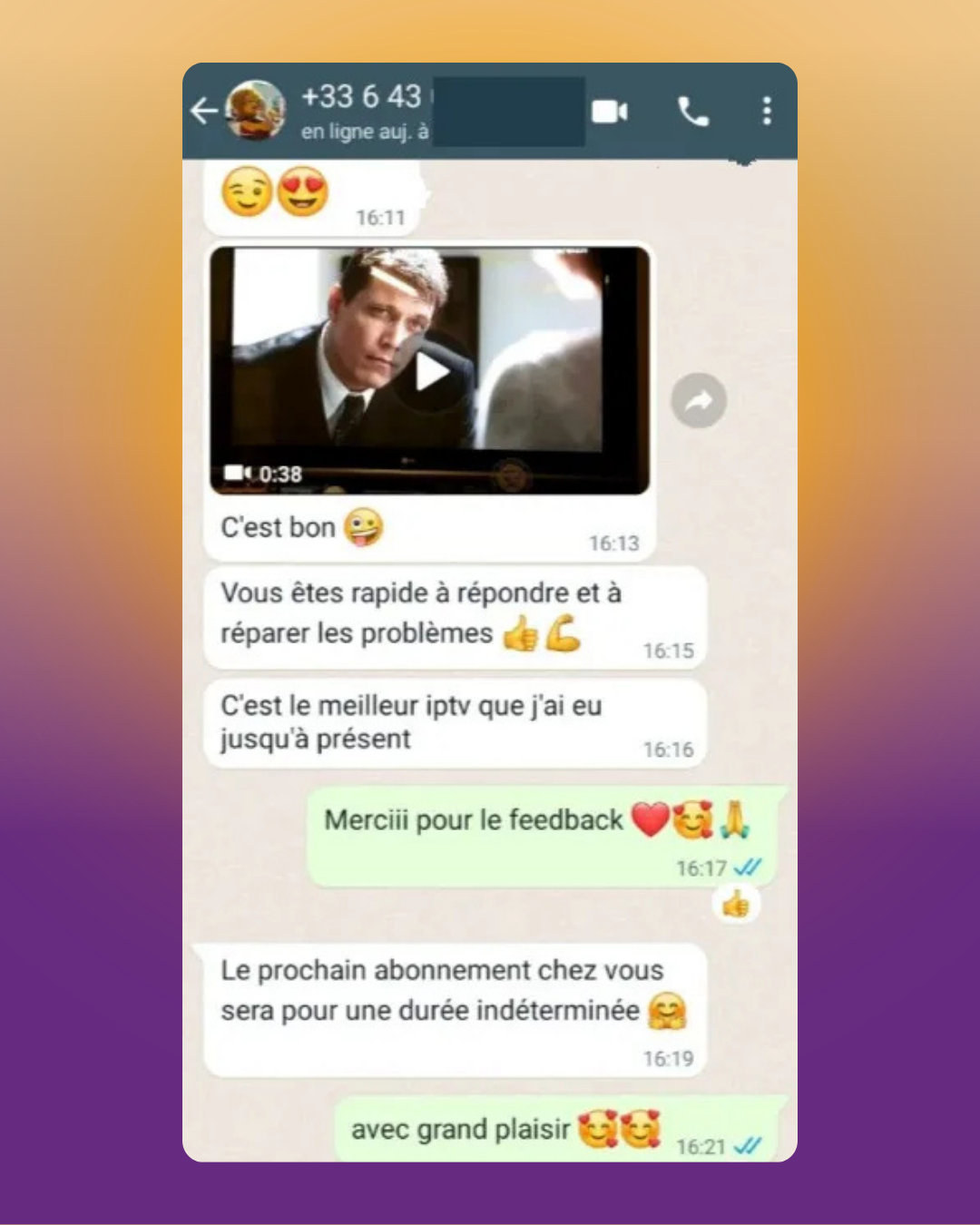 King365 IPTV - Testimonails - 1