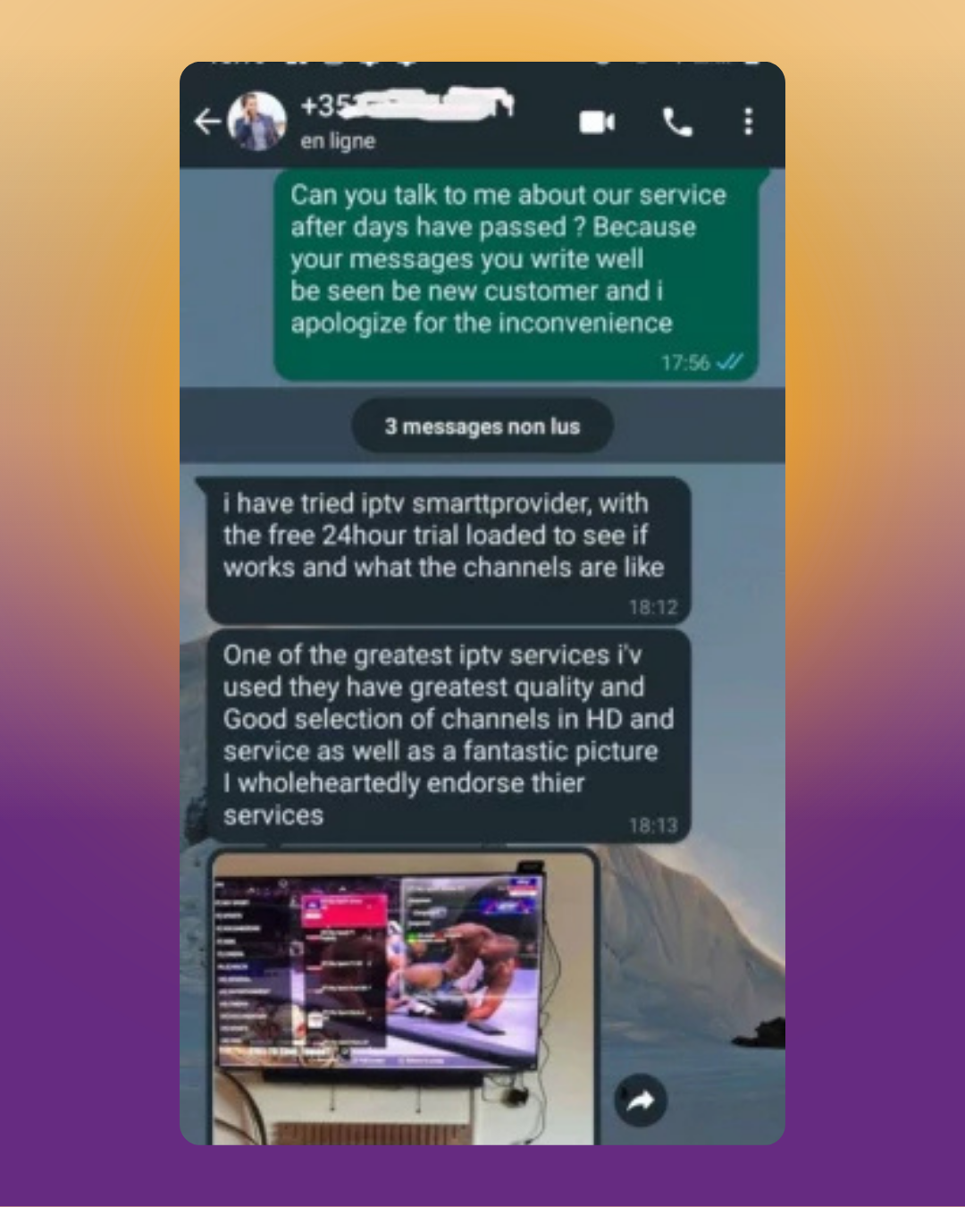 King365 IPTV - Testimonails - 5