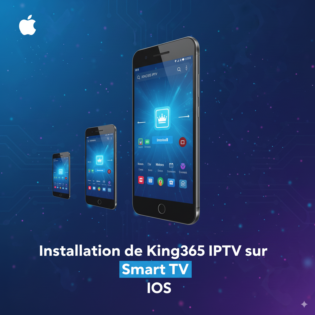 installer, King365, IPTV, iOS
