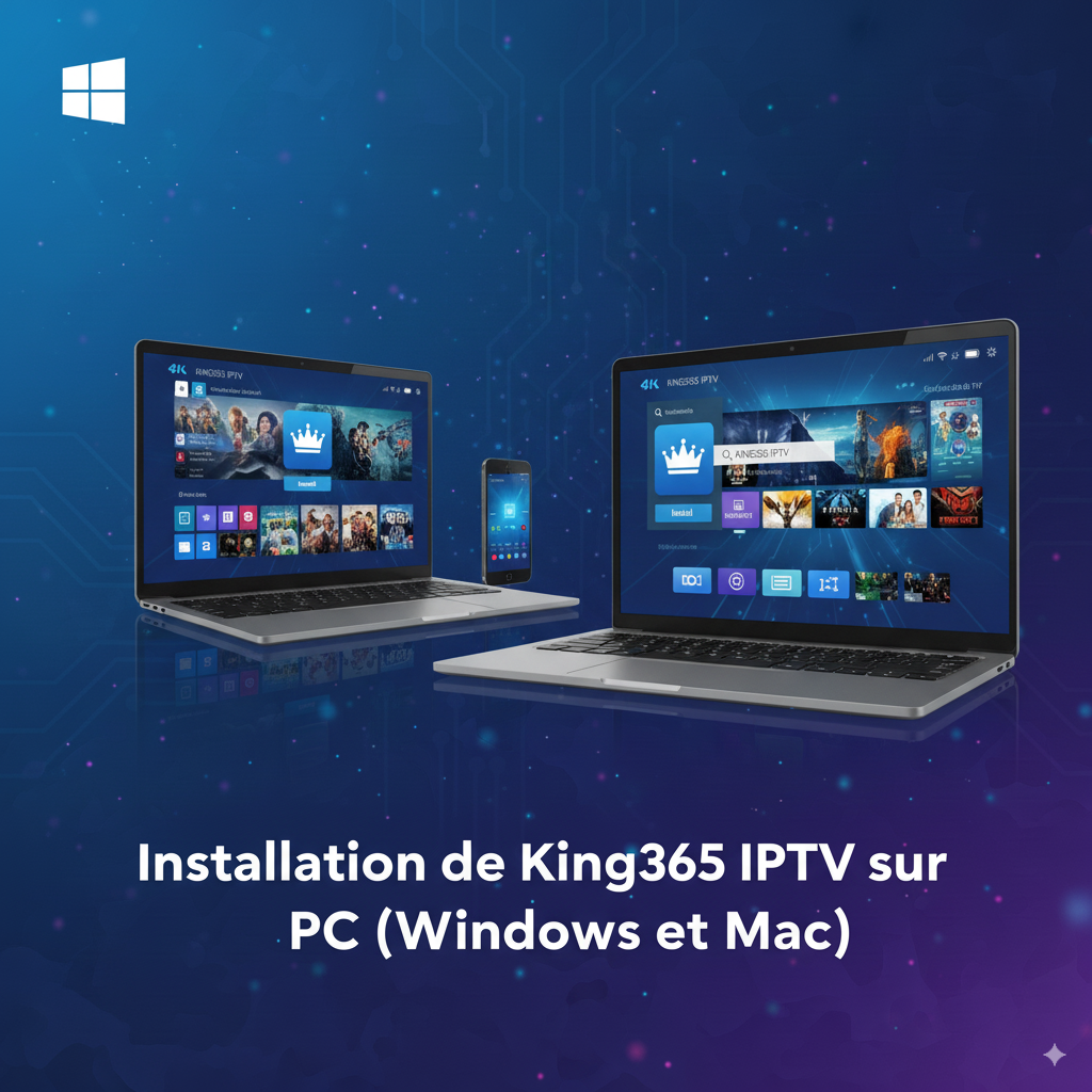 installer, King365, IPTV, PC