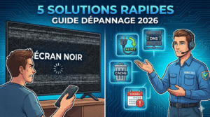 Mon IPTV Coupe 5 Solutions pour Réparer les Écrans Noirs